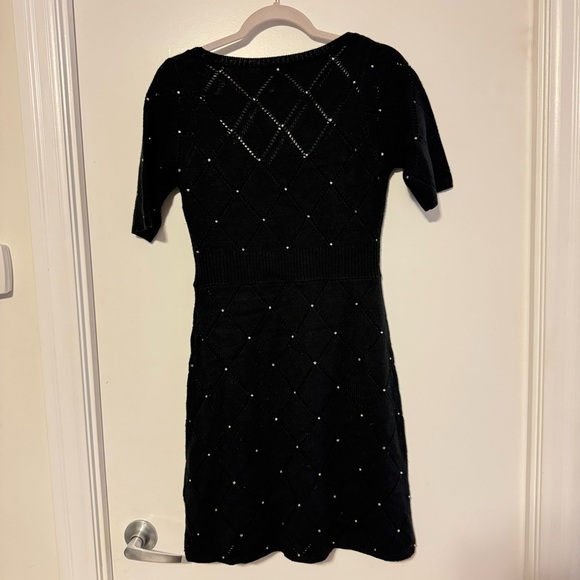 Betsey Johnson - Elegant Black Knit Dress - Picture 9 of 14